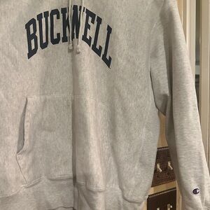 Champion Beige Reverse Weave Hoodie